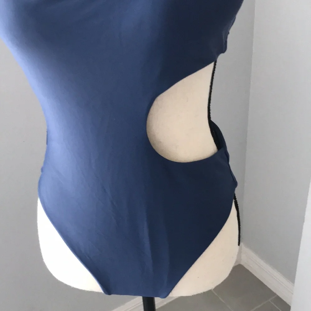 ❤️3X20 ZAFUL Women's Cutout One Piece Swimsuit One Shoulder Swimwear | 8